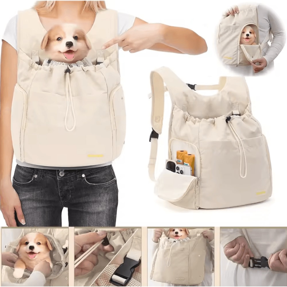 AirNest Breathable Pet Travel Backpack Carrier 0