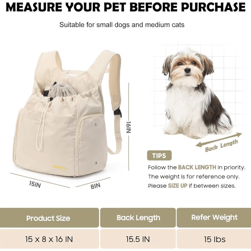 AirNest Breathable Pet Travel Backpack Carrier 1