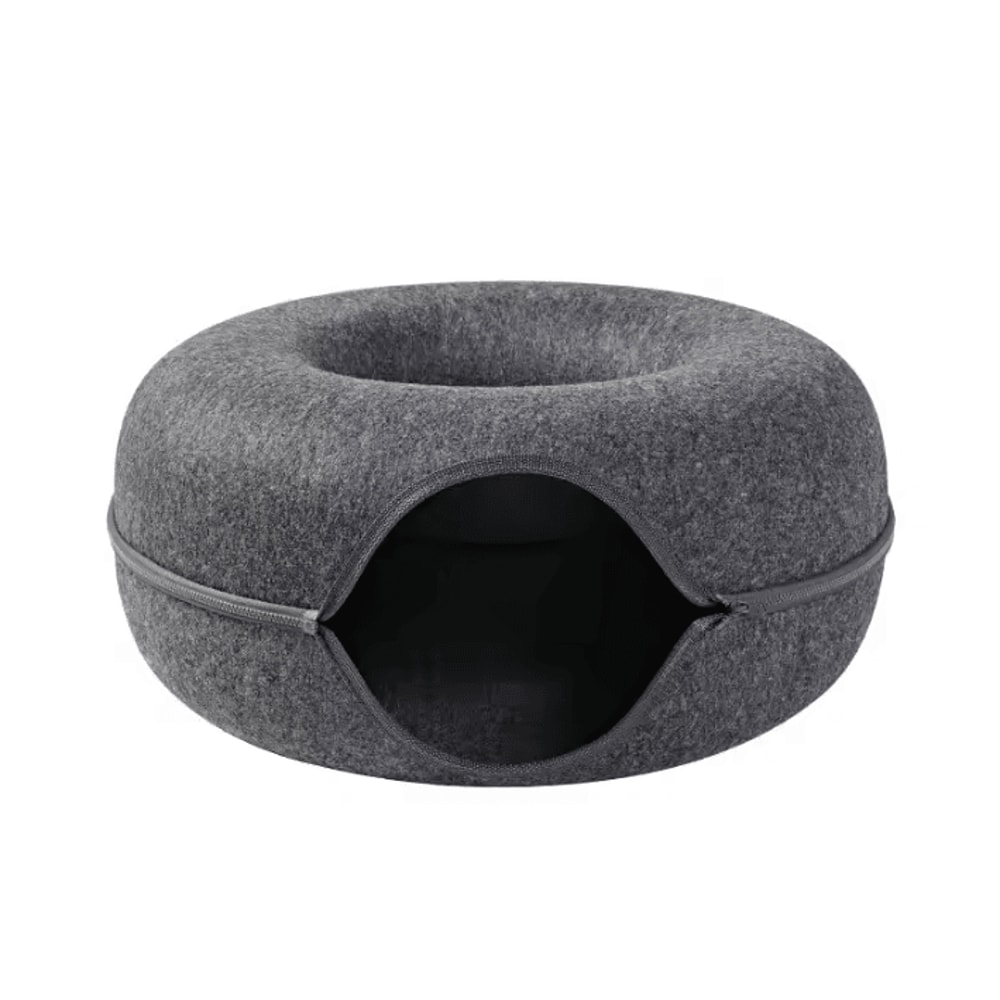 CozyLoop Felt Cat Tunnel Bed Play Cave 4