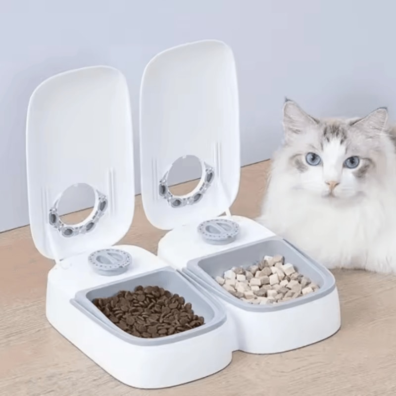 SmartPortion Automatic Pet Feeder Water Station 1