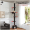 SkyClimb FloortoCeiling Cat Tree Tower 1