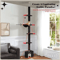 SkyClimb FloortoCeiling Cat Tree Tower 1