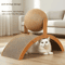 PawSpin 2in1 Wooden Cat Scratching Ball Sisal Scratch Board 1
