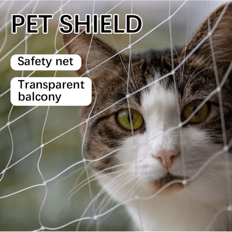 SafeGuard Cat Balcony Window Protection Net 0
