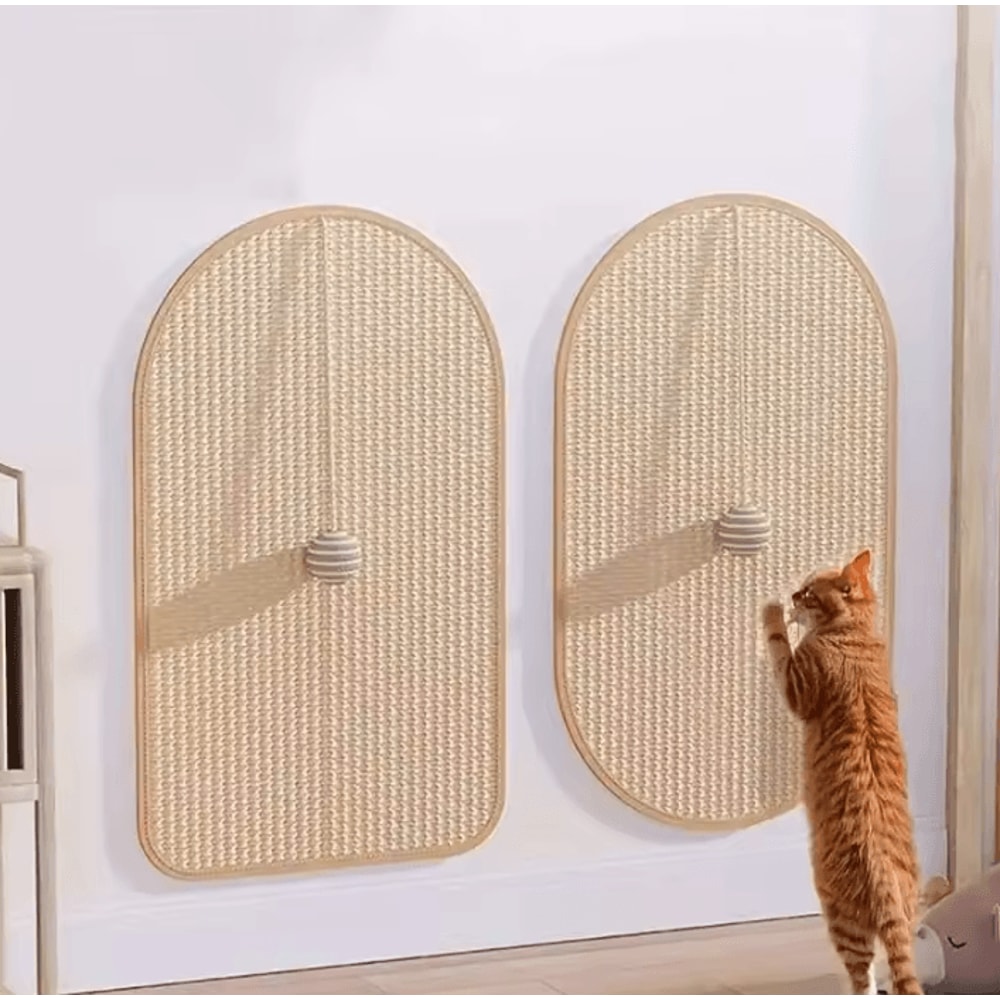 ScratchShield Sisal Cat Scratch Pad Wall Sofa Protector 0