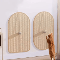 scratchshield sisal cat scratch pad wall & sofa protector