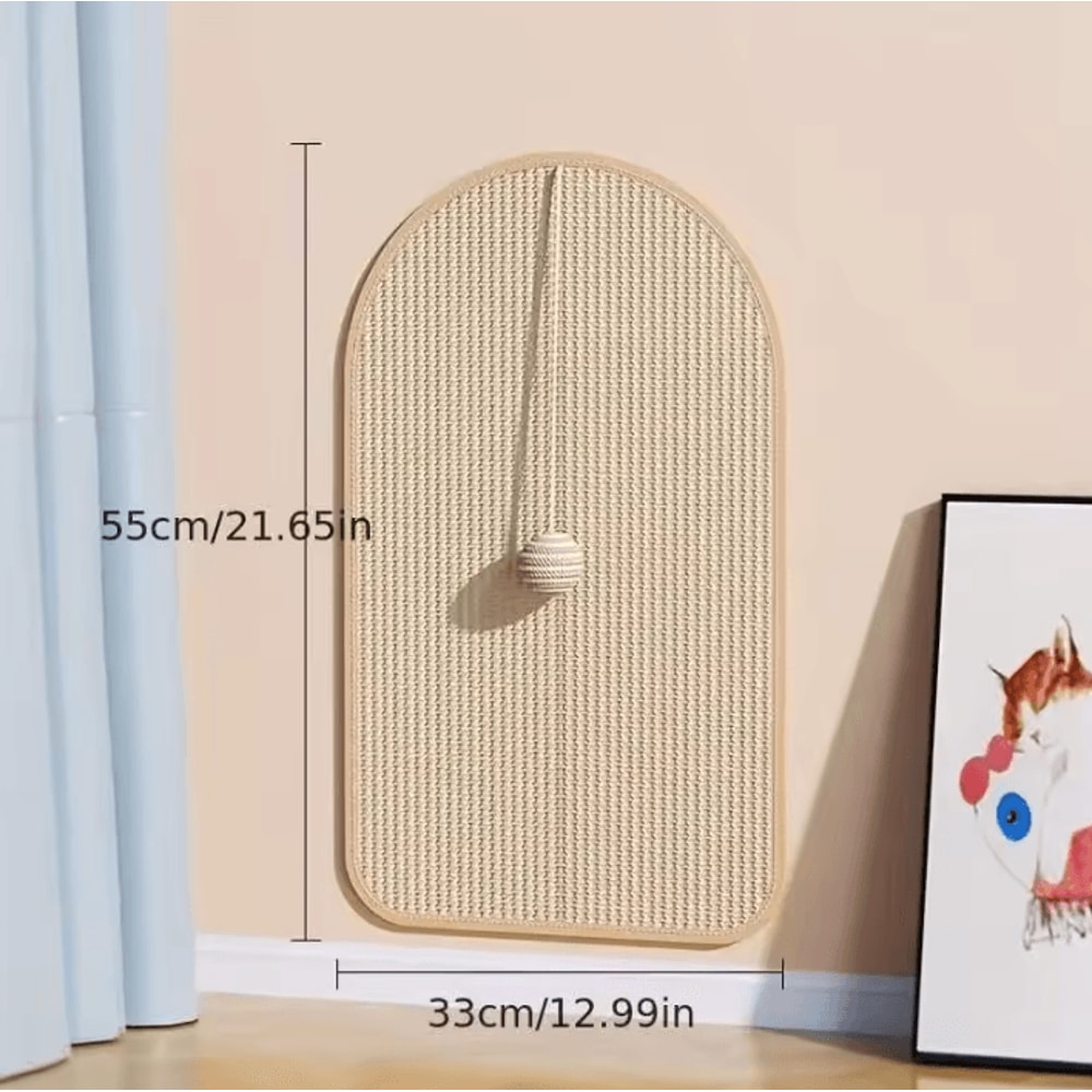 ScratchShield Sisal Cat Scratch Pad Wall Sofa Protector 5