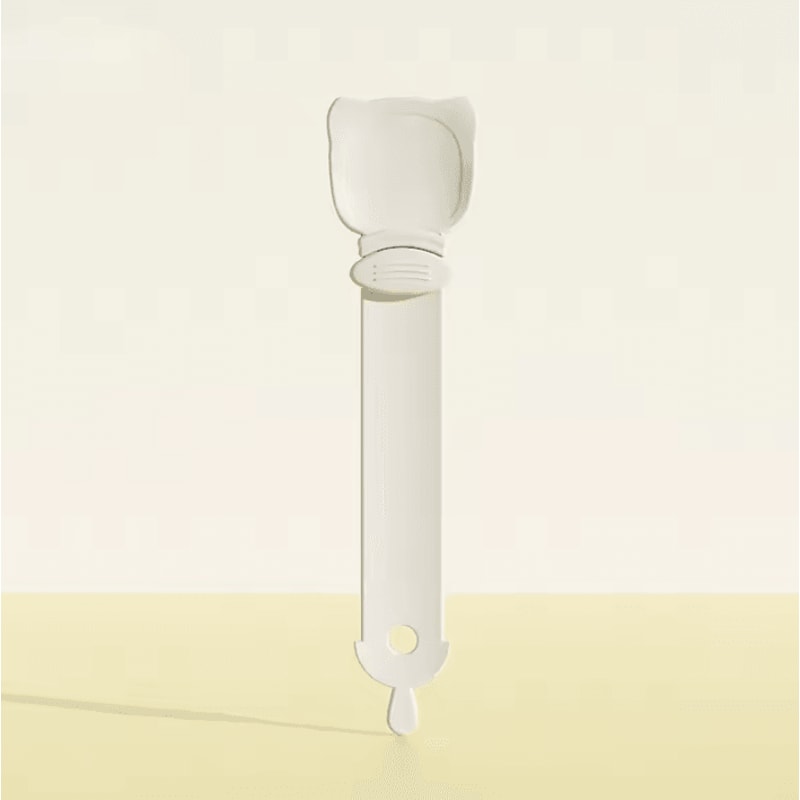 LickEase Long Handle Cat Treat Wet Food Feeding Spoon 1