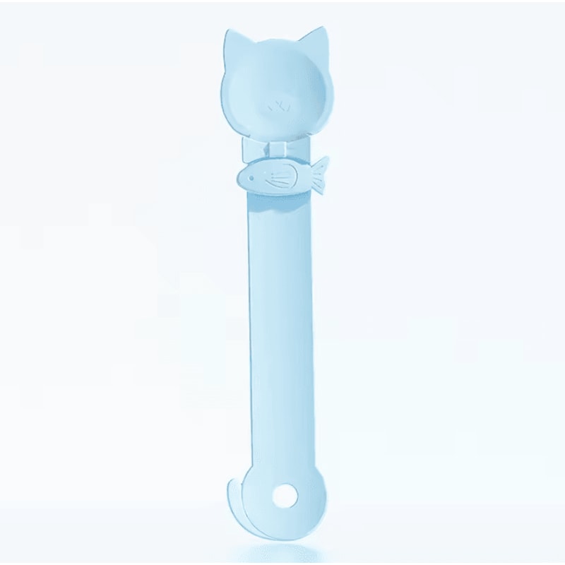 LickEase Long Handle Cat Treat Wet Food Feeding Spoon 2