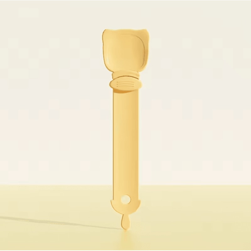 LickEase Long Handle Cat Treat Wet Food Feeding Spoon 6