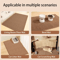 ScratchNest Large Sisal Cat Scratching Mat Furniture Protector 2