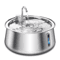 PureFlow 4L Stainless Steel Pet Water Fountain Ultra Quiet Automatic Water Dispenser For Cats Dog 3