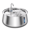 PureFlow 4L Stainless Steel Pet Water Fountain Ultra Quiet Automatic Water Dispenser For Cats Dog 3