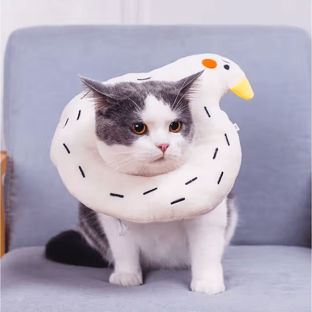 Avocado Toast Pet Recovery Collar Soft Adjustable Elizabethan Cone For Cats Dogs 12
