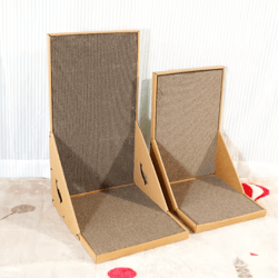 clawguard l-shaped cat scratching post – vertical sofa protector scratcher for indoor cats