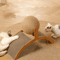 SisalSpin 2in1 Cat Scratching Ball Wooden Scratch Post Interactive Claw Care Toy 2