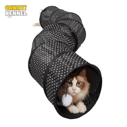 twisttunnel collapsible s-shape cat play tunnel
