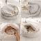 CloudNest Plush Covered Cat Bed For Cats Small Dogs 1
