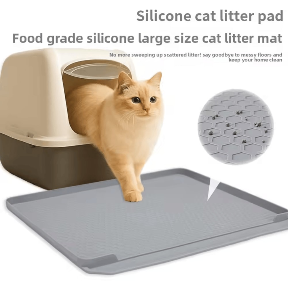 CleanStep Silicone Cat Litter Trapping Mat 0