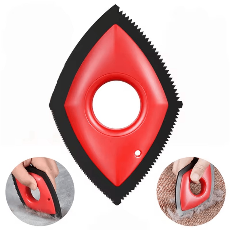 FurSweep Reusable Pet Hair Remover Brush For Couch Carpet Car Cleaning 4