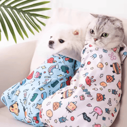 purrshield cat grooming wrap for nail trimming & safe handling