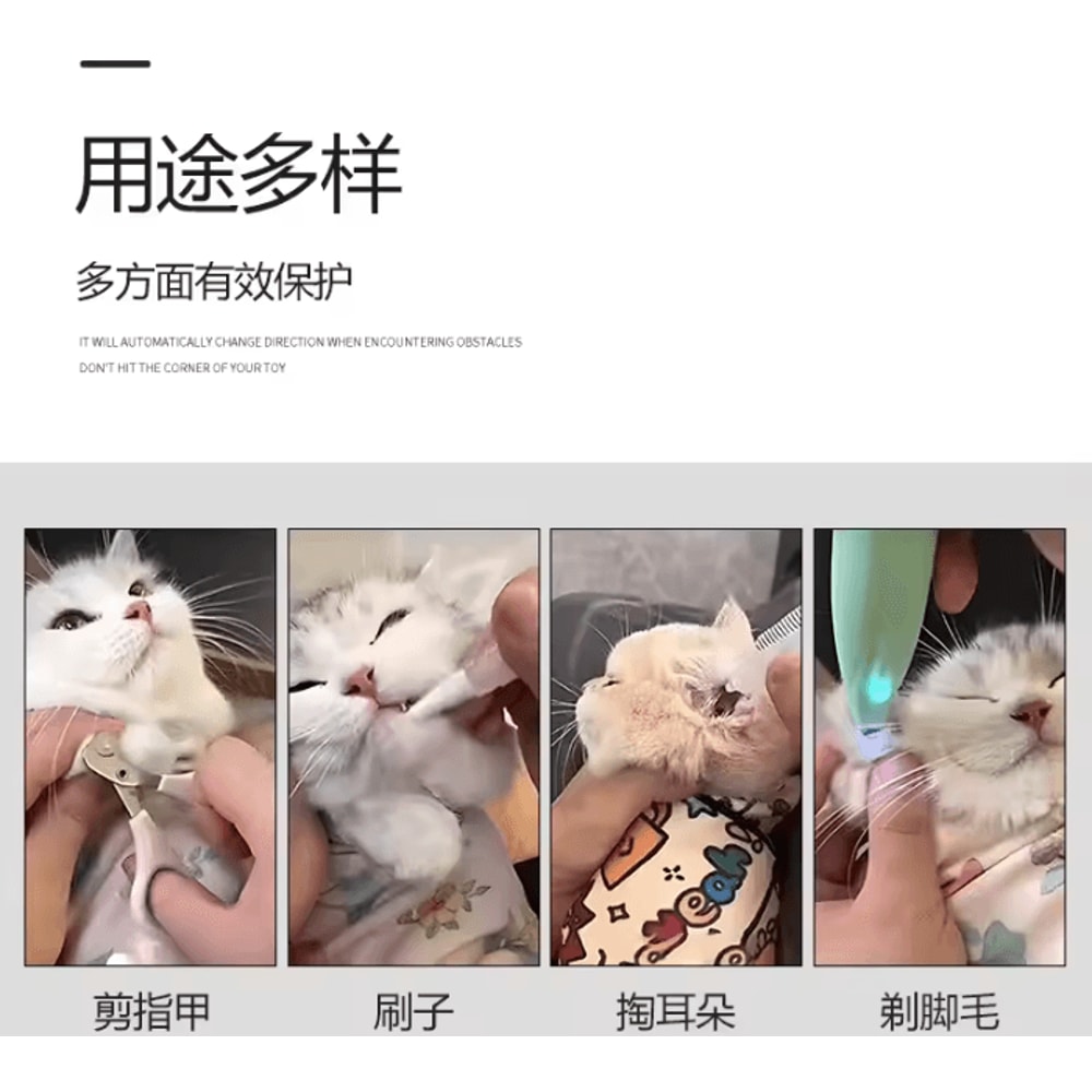 PurrShield Cat Grooming Wrap For Nail Trimming Safe Handling 2