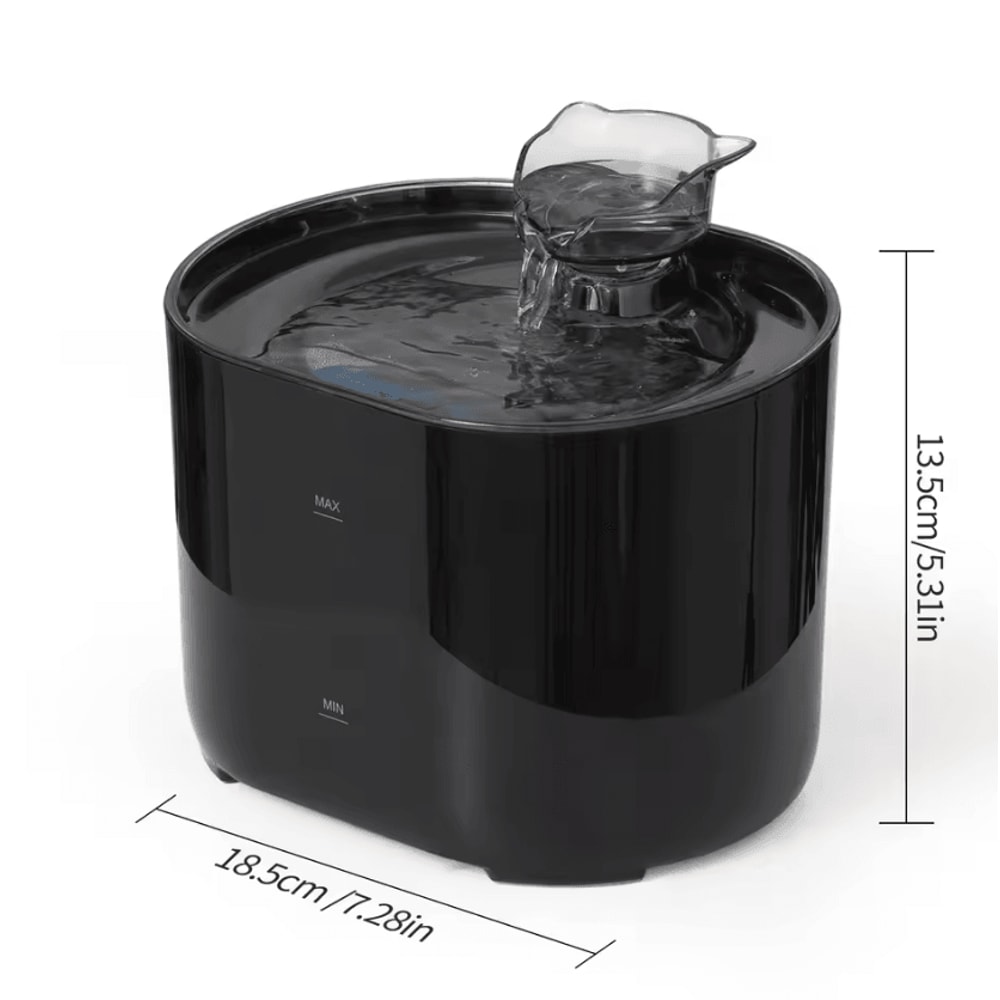 PureFlow Whisper Quiet Cat Water Fountain For Cats Dogs 3