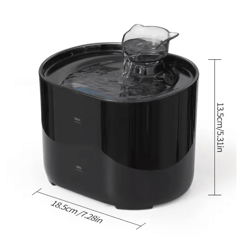 PureFlow Whisper Quiet Cat Water Fountain For Cats Dogs 3
