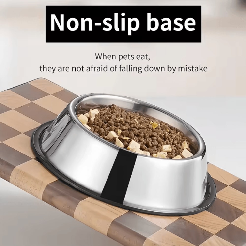 CleanSteel Stainless Steel Pet Feeding Bowl For Cats Dogs 2