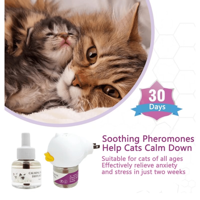 CalmiPaws Cat Pheromone Diffuser Starter Kit For Stress Relief Relaxation 2