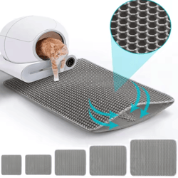 cleanstep double-layer waterproof cat litter mat