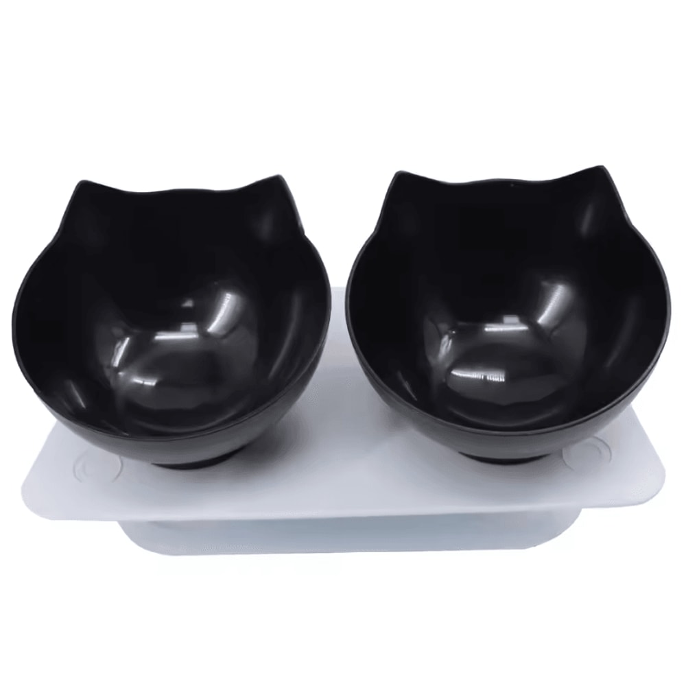 DineEase Elevated Double Pet Bowl With NonSlip Stand 3