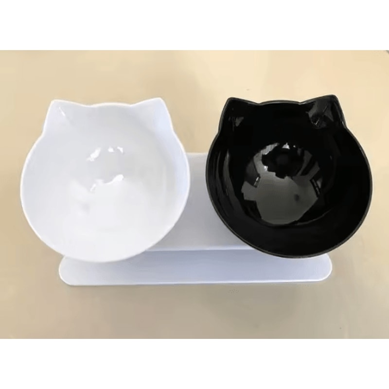 DineEase Elevated Double Pet Bowl With NonSlip Stand 6