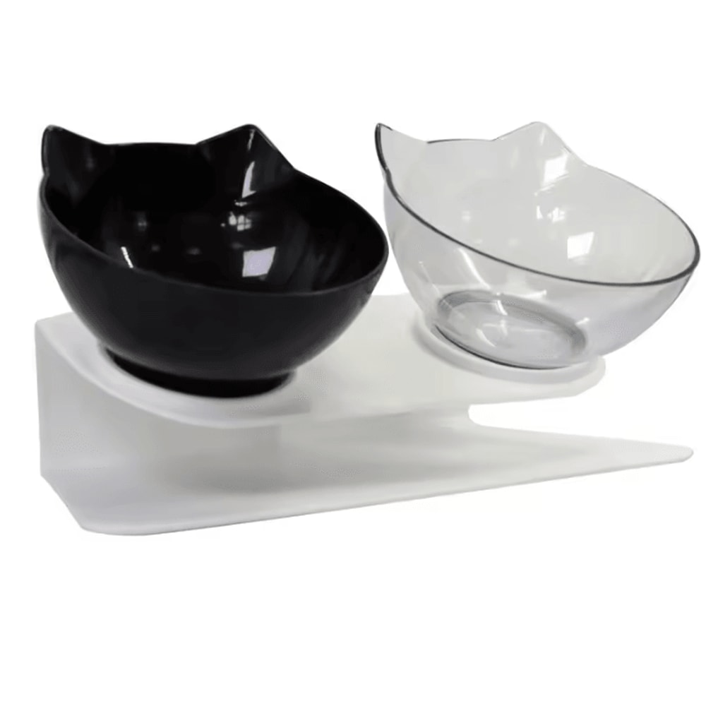 DineEase Elevated Double Pet Bowl With NonSlip Stand 7