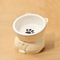 TiltEase Ceramic Pet Bowl NonSlip Slanted Feeding Bowl For Cats Small Dogs 1