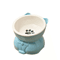 TiltEase Ceramic Pet Bowl NonSlip Slanted Feeding Bowl For Cats Small Dogs 3