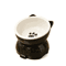 TiltEase Ceramic Pet Bowl NonSlip Slanted Feeding Bowl For Cats Small Dogs 4