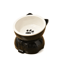 TiltEase Ceramic Pet Bowl NonSlip Slanted Feeding Bowl For Cats Small Dogs 4