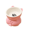 TiltEase Ceramic Pet Bowl NonSlip Slanted Feeding Bowl For Cats Small Dogs 5