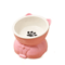TiltEase Ceramic Pet Bowl NonSlip Slanted Feeding Bowl For Cats Small Dogs 5