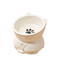 TiltEase Ceramic Pet Bowl NonSlip Slanted Feeding Bowl For Cats Small Dogs 6