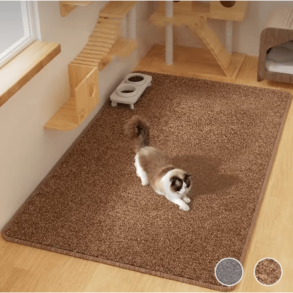 ScratchGuard Cat Scratching Mat Large NonSlip Furniture Protector Lounge Mat 1
