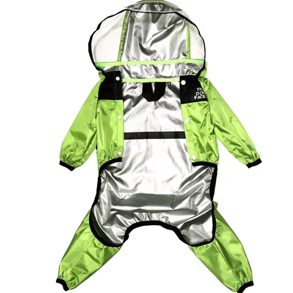 RainShield Hooded Pet Raincoat Waterproof Jumpsuit For Dogs Cats 1