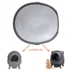 els leakguard silicone bottom mat for self-cleaning cat litter boxes