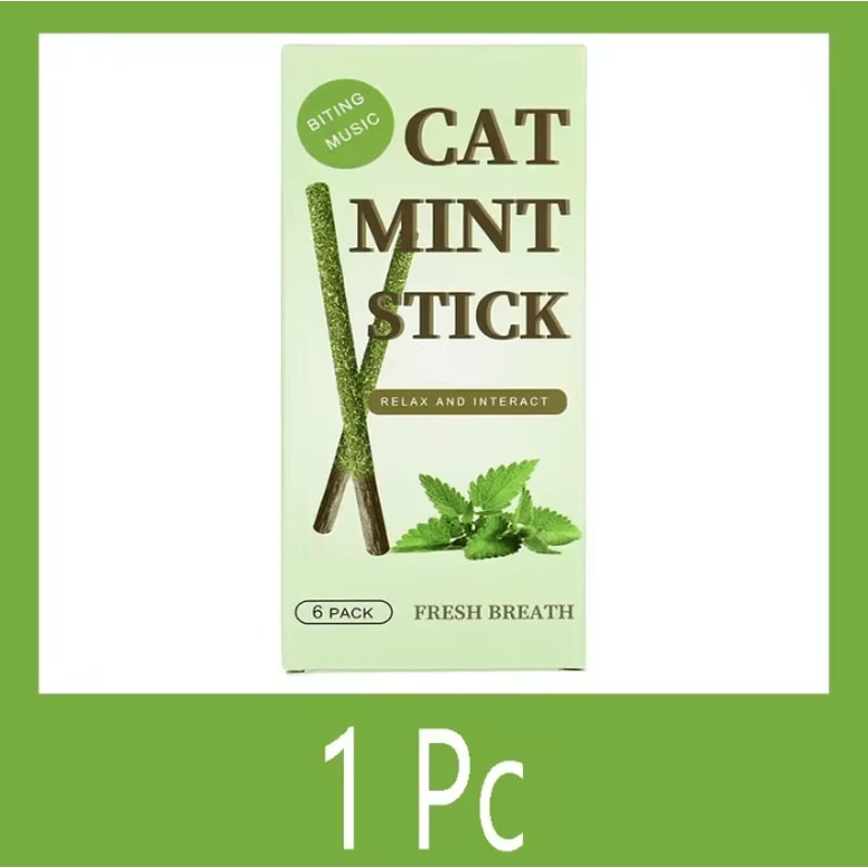 SilverPurr Natural Matatabi Cat Sticks For Teeth Cleaning Play 2