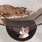 CloudNest Breathable Mesh Cat Hammock Bed With Adjustable Metal Frame 3
