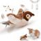 FlappyPaws Interactive Chirping Bird Toy For Cats 0