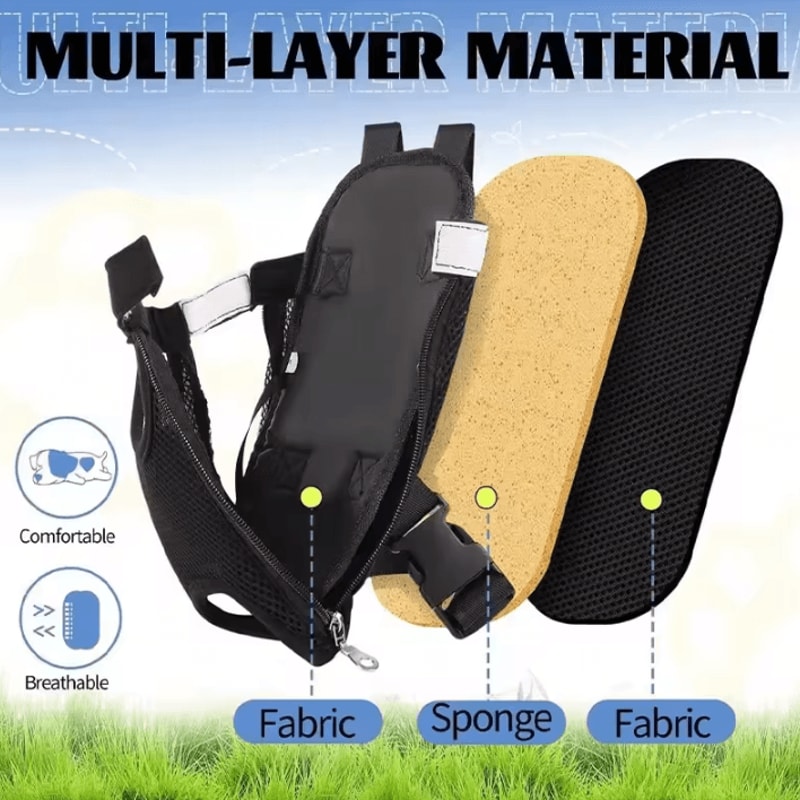 AdventureNest Breathable Front Pet Carrier Backpack For Cats Small Dogs 1