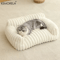 CozyStripe AllSeason Cat Sofa Bed For Small Medium Pets 0