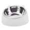 TiltEase Stainless Steel Elevated Cat Bowl For Cats Small Dogs 2
